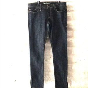 dark rinse skinny jeans
